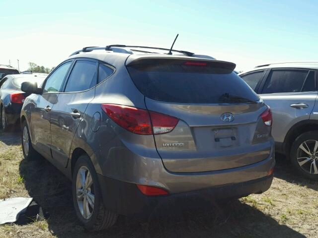 KM8JU3AC5DU593643 - 2013 HYUNDAI TUCSON GLS BROWN photo 3