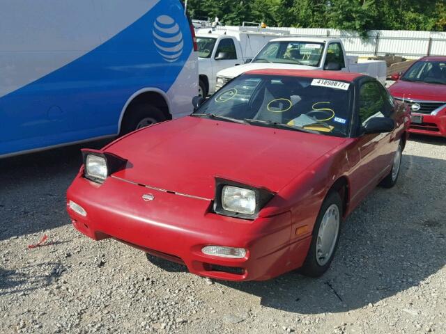 JN1MS36P5PW313590 - 1993 NISSAN 240SX BASE RED photo 2