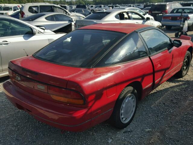 JN1MS36P5PW313590 - 1993 NISSAN 240SX BASE RED photo 4