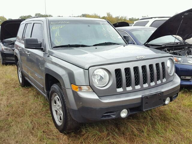 1C4NJPBB7CD542414 - 2012 JEEP PATRIOT SP CHARCOAL photo 1