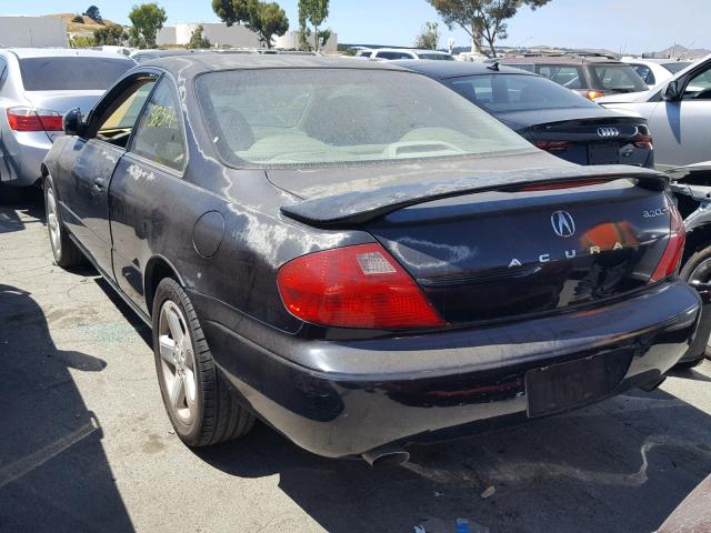 19UYA42651A009671 - 2001 ACURA 3.2CL TYPE BLACK photo 3