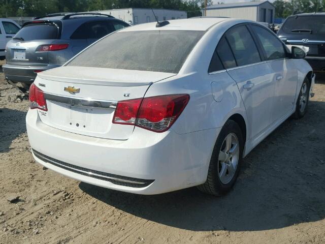 1G1PC5SB7F7173850 - 2015 CHEVROLET CRUZE LT WHITE photo 4