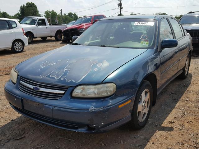 1G1NE52J02M622886 - 2002 CHEVROLET MALIBU LS მწვანე ფოტო 2
