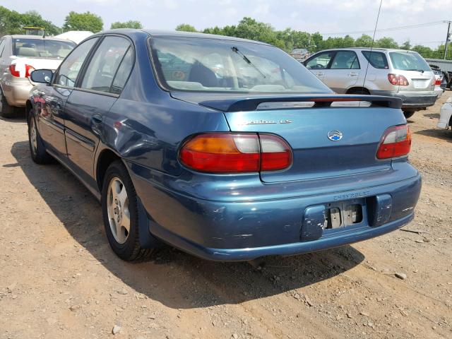 1G1NE52J02M622886 - 2002 CHEVROLET MALIBU LS მწვანე ფოტო 3