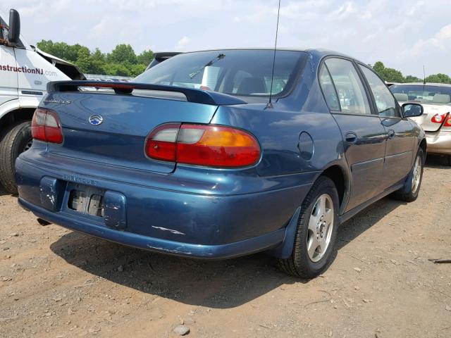 1G1NE52J02M622886 - 2002 CHEVROLET MALIBU LS მწვანე ფოტო 4