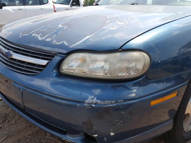 1G1NE52J02M622886 - 2002 CHEVROLET MALIBU LS მწვანე ფოტო 9
