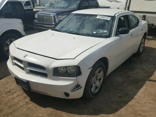 2B3KA43G87H718733 - 2007 DODGE CHARGER SE WHITE photo 2