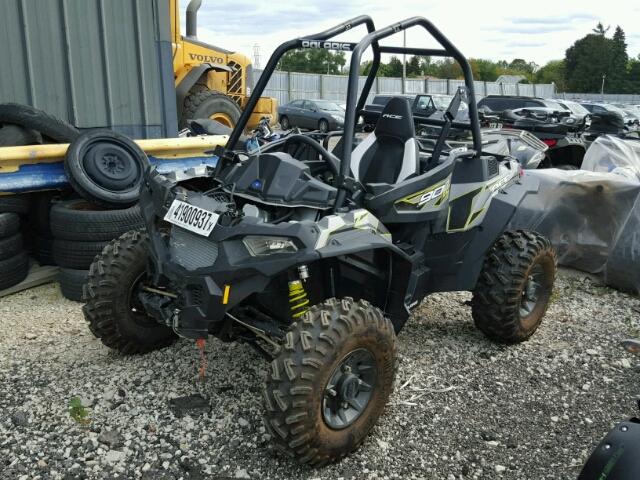 4XADCE876HB683353 - 2017 POLARIS ACE 900 XC SILVER photo 2