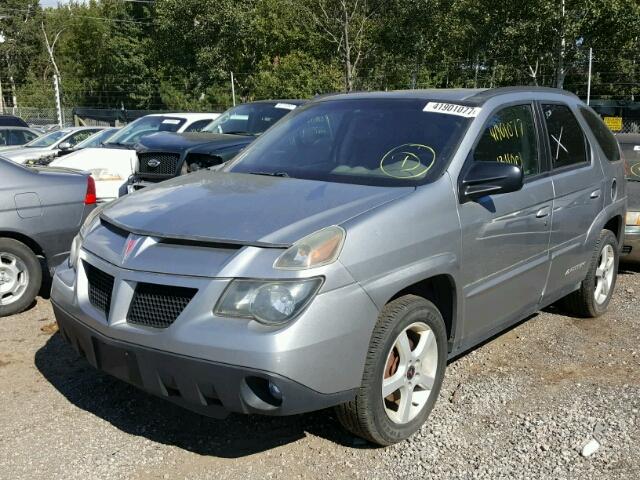 3G7DB03EX4S540052 - 2004 PONTIAC AZTEK SILVER photo 2