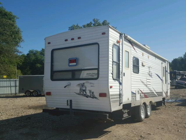 4X4TPUB228P014994 - 2008 PUMA TRAILER WHITE photo 4