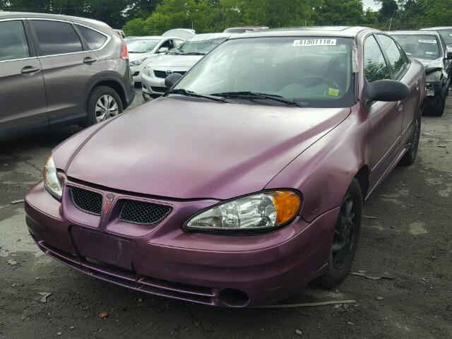 1G2NG52E44M522785 - 2004 PONTIAC GRAND AM S Bənövşəyi foto 2