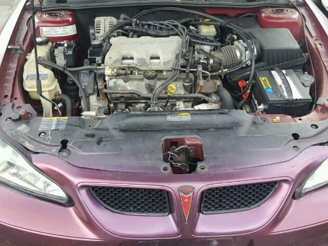 1G2NG52E44M522785 - 2004 PONTIAC GRAND AM S Bənövşəyi foto 7