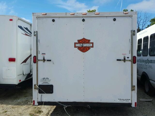 5NHUEHZ2X8U215098 - 2008 CARGO TRAILER WHITE photo 5