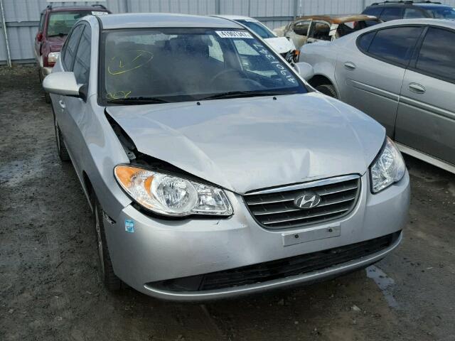 KMHDU45D69U793525 - 2009 HYUNDAI ELANTRA GL SILVER photo 1