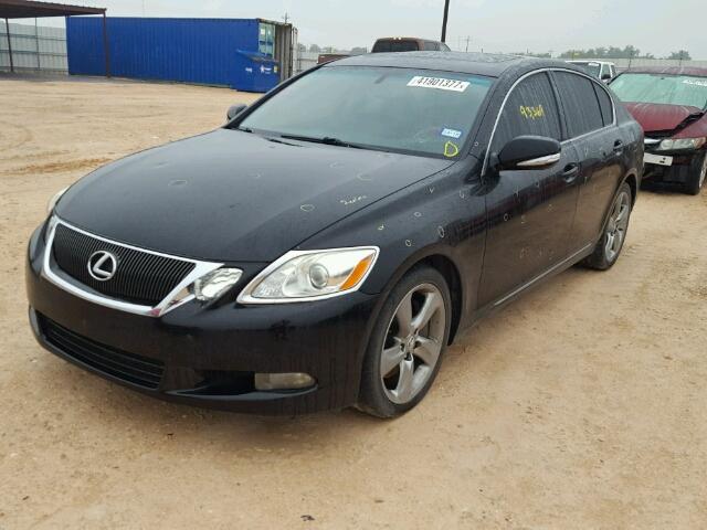 JTHBE1KS2B0051533 - 2011 LEXUS GS 350 BLACK photo 2