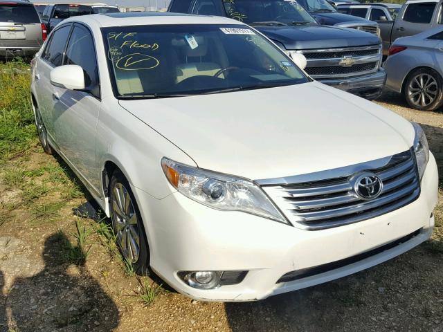 4T1BK3DB4BU408945 - 2011 TOYOTA AVALON BAS WHITE photo 1