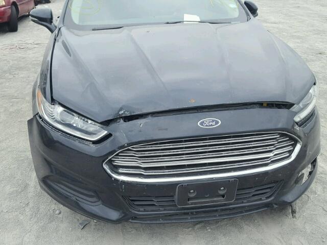 3FA6P0HD4ER126906 - 2014 FORD FUSION SE BLACK photo 9