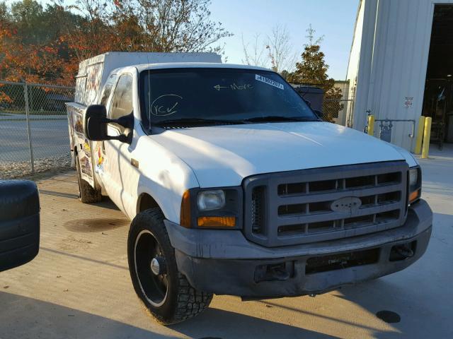 1FDSX20555EC43515 - 2005 FORD F250 WHITE photo 1