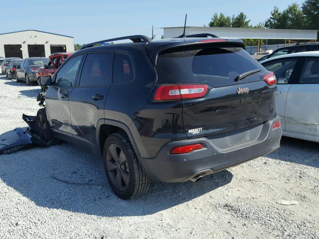 1C4PJLCB0GW281069 - 2016 JEEP CHEROKEE L BLACK photo 3