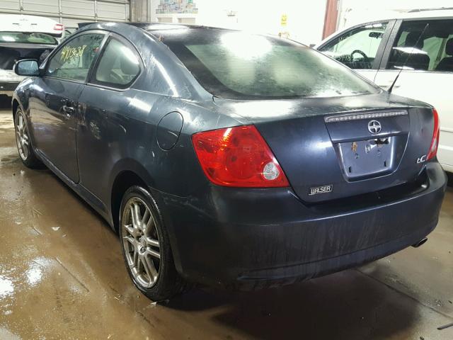 JTKDE177750011346 - 2005 TOYOTA SCION TC 蓝色 照片 3