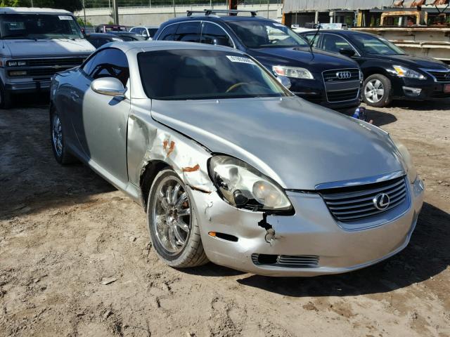 JTHFN48Y620012605 - 2002 LEXUS SC 430 SILVER photo 1