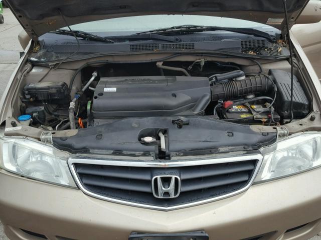 5FNRL18004B028025 - 2004 HONDA ODYSSEY EX GOLD photo 7