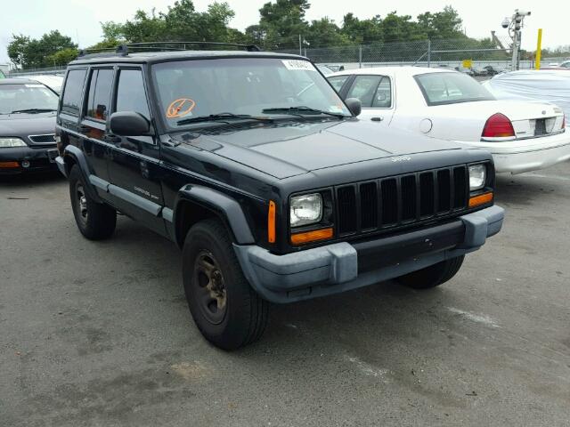 1J4FF68S5XL566868 - 1999 JEEP CHEROKEE S BLACK photo 1