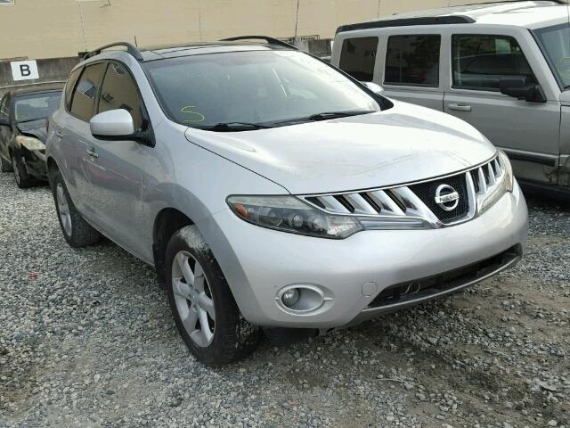 JN8AZ18W89W129661 - 2009 NISSAN MURANO S GRAY photo 1