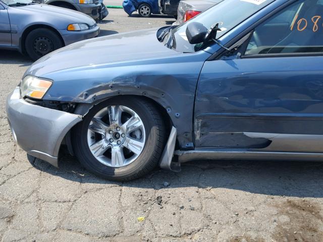 4S4BP61C456331096 - 2005 SUBARU LEGACY OUT BLUE photo 9