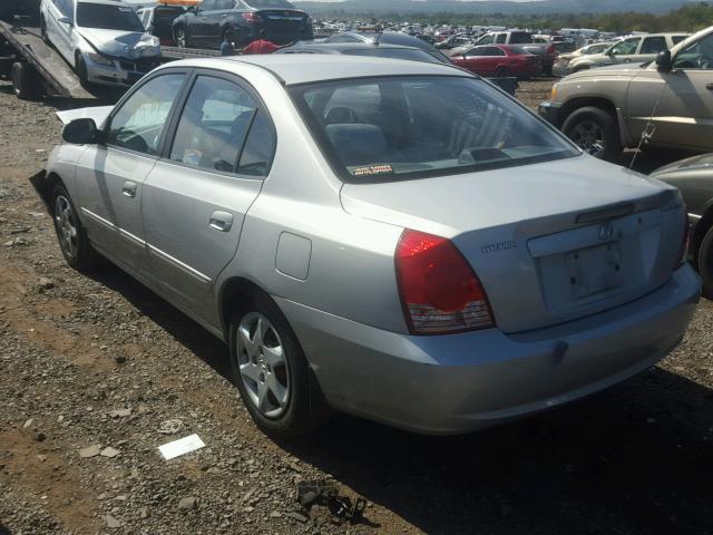 KMHDN46D06U222765 - 2006 HYUNDAI ELANTRA GL SILVER photo 3