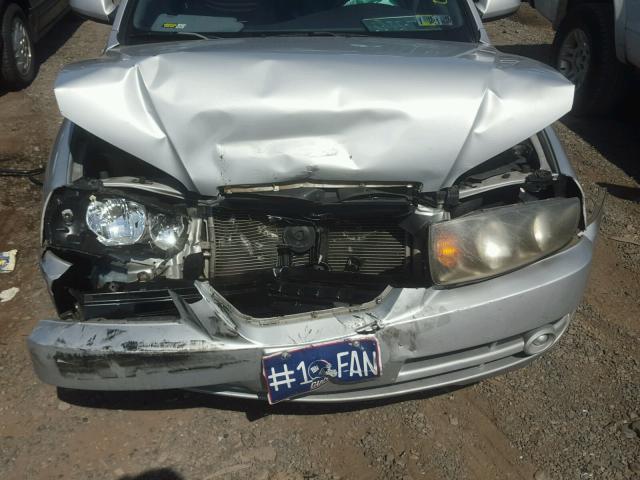 KMHDN46D06U222765 - 2006 HYUNDAI ELANTRA GL SILVER photo 9