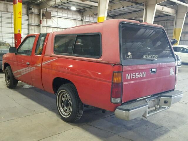 1N6SD16S0PC449776 - 1993 NISSAN TRUCK KING RED photo 3
