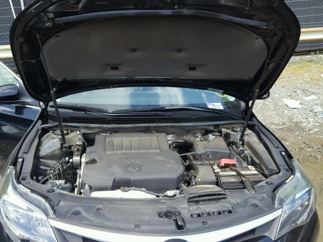 4T1BK1EB6GU231468 - 2016 TOYOTA AVALON XLE BLACK photo 7