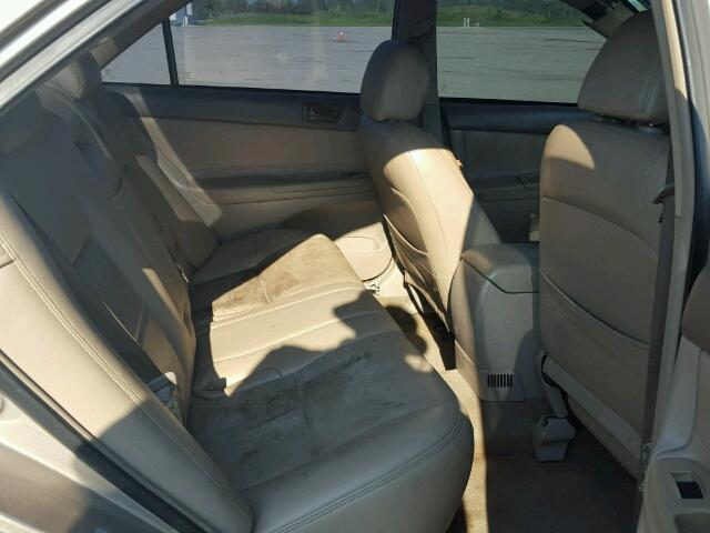 4T1BE32K43U218865 - 2003 TOYOTA CAMRY TAN photo 6