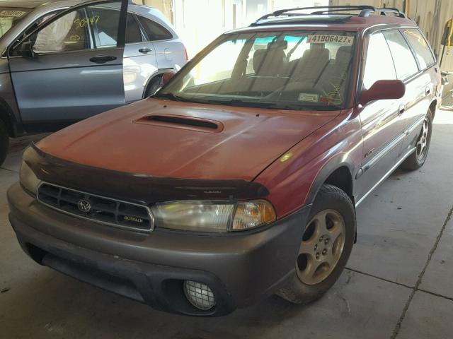 4S3BG6850W7632990 - 1998 SUBARU LEGACY 30T RED photo 2