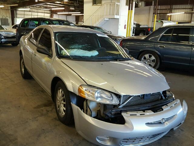 1C3EL46X03N556670 - 2003 CHRYSLER SEBRING SILVER photo 1