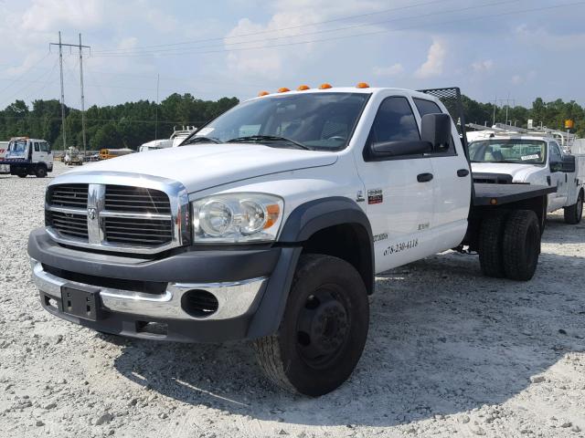 3D6WC6GL6AG127458 - 2010 DODGE RAM 4500 S WHITE photo 2