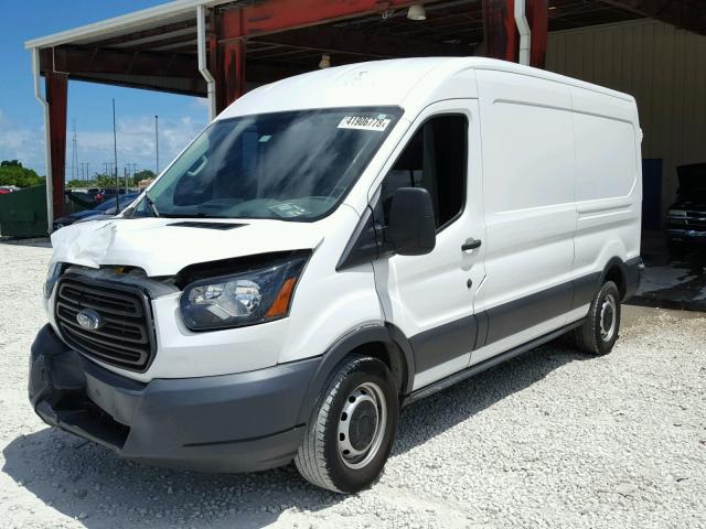 1FTNE2CG1FKA64136 - 2015 FORD TRANSIT T- WHITE photo 2