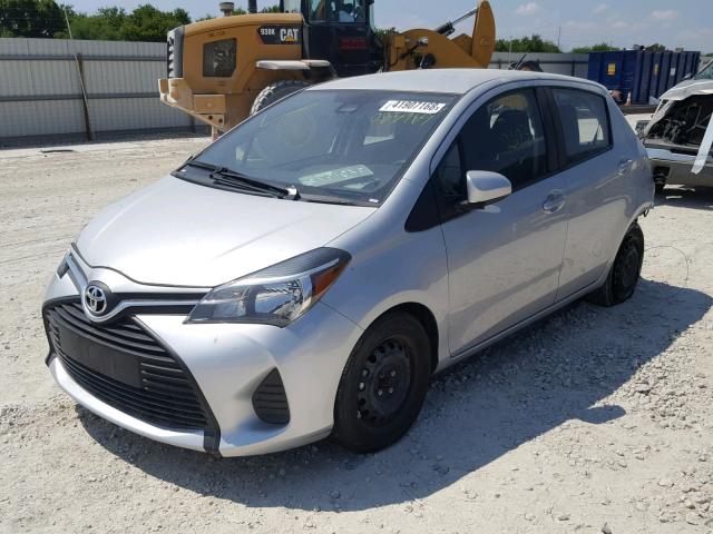 VNKKTUD30HA083969 - 2017 TOYOTA YARIS L SILVER photo 2