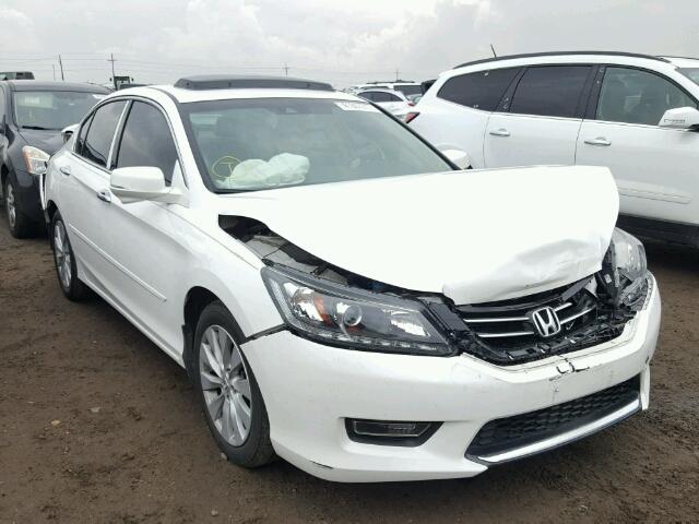 1HGCR3F82DA025422 - 2013 HONDA ACCORD WHITE photo 1