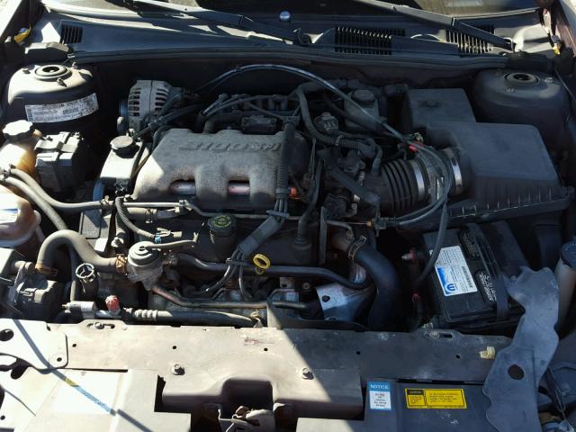 1G1NE52J0XY127720 - 1999 CHEVROLET MALIBU LS ბურგუნდია ფოტო 7