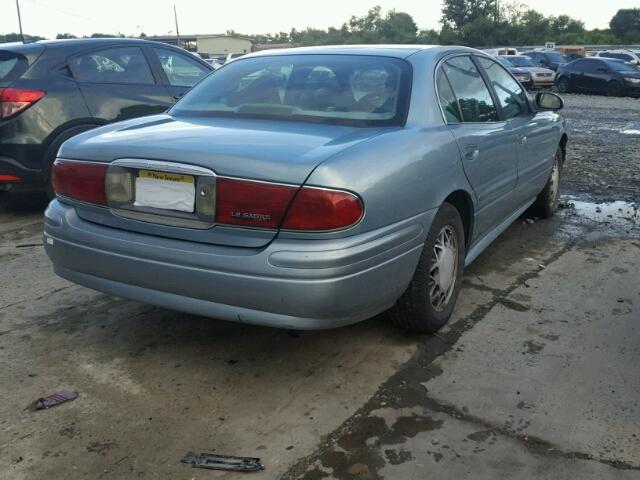 1G4HP54K534197604 - 2003 BUICK LESABRE CU BLUE photo 4