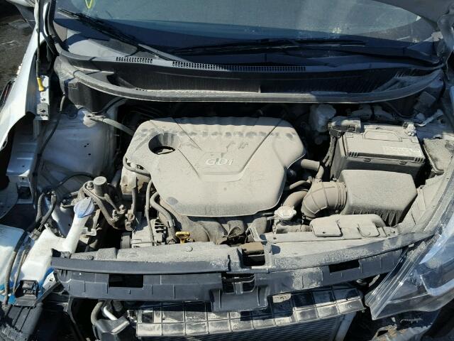 KNADM4A39E6404437 - 2014 KIA RIO LX Արծաթագույն լուսանկար 7