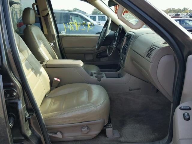 1FMZU73E75UA27588 - 2005 FORD EXPLORER X BROWN photo 5