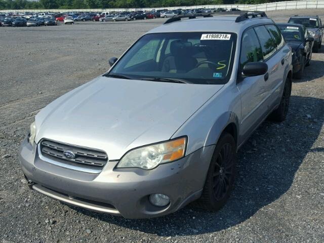 4S4BP61C576328016 - 2007 SUBARU LEGACY OUT SILVER photo 2