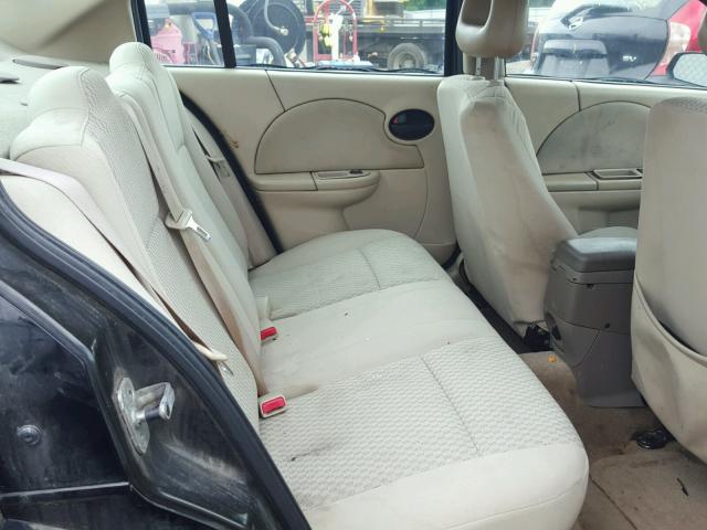 1G8AJ55F27Z109216 - 2007 SATURN ION LEVEL BLACK photo 6