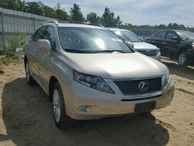 JTJBC1BA6C2433372 - 2012 LEXUS RX GOLD photo 1