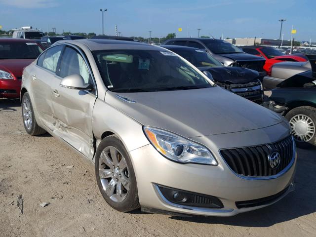 2G4GK5EX4G9189310 - 2016 BUICK REGAL GOLD photo 1
