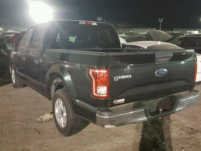 1FTEW1CP2FKE37711 - 2015 FORD F150 BLACK photo 3