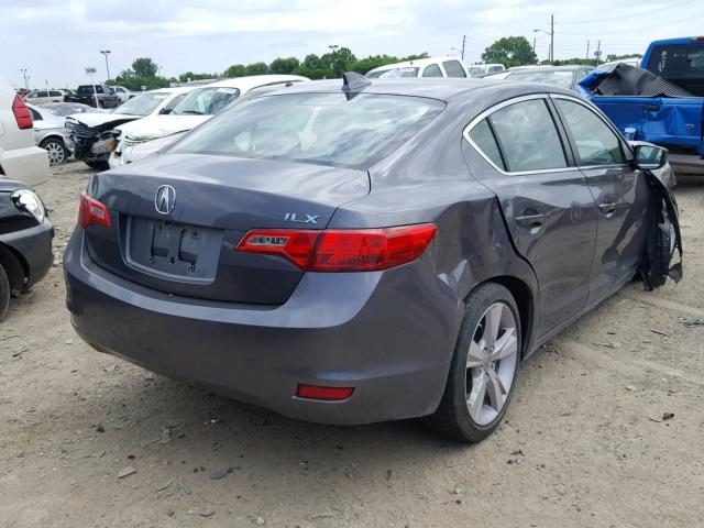 19VDE1F38FE002923 - 2015 ACURA ILX 20 GRAY photo 4